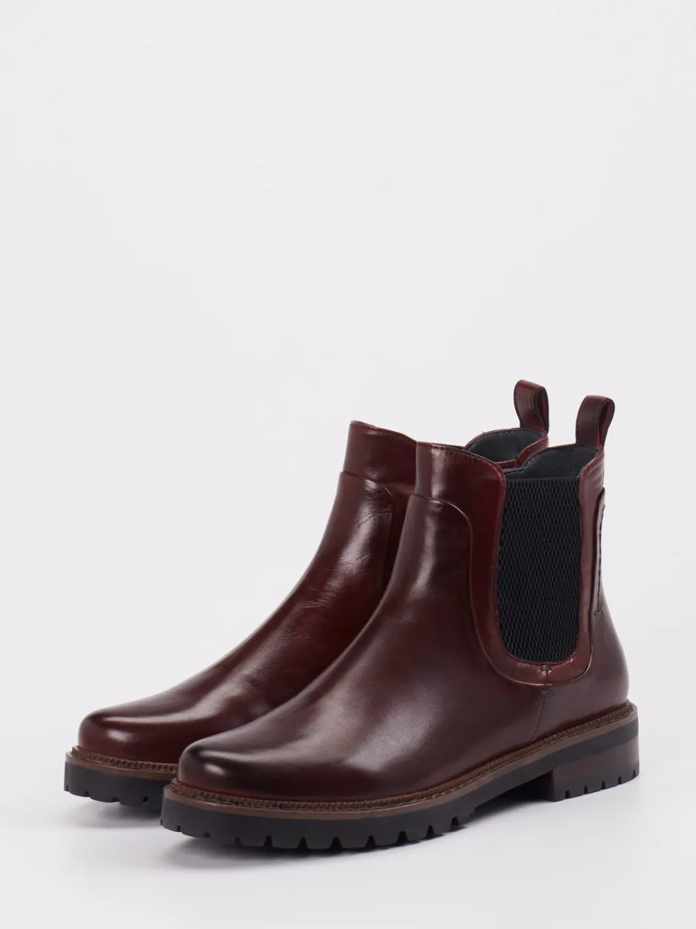 – Chelsea Boots aus Lammleder Bordeaux-Ralph Harrison Sale
