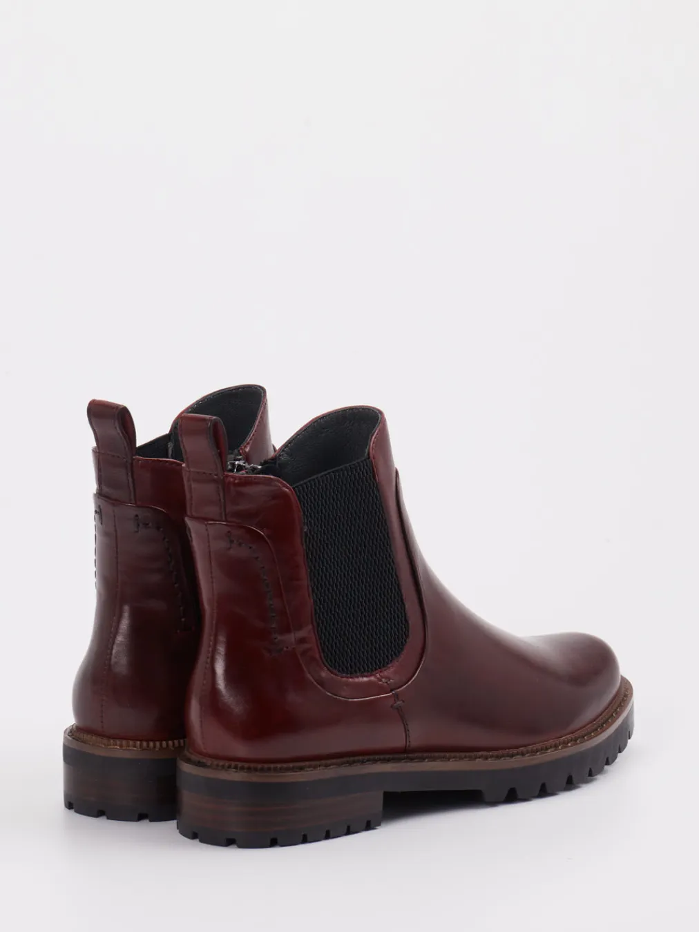 – Chelsea Boots aus Lammleder Bordeaux-Ralph Harrison Sale