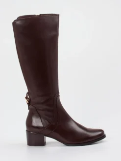 – Kniestiefel aus Lammleder Dunkel-Ralph Harrison Best