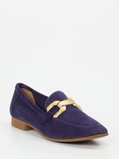 – Loafer aus Nubukleder in Violett-Ralph Harrison Best