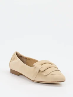 – Loafer aus Nubukleder in Beige-Ralph Harrison New