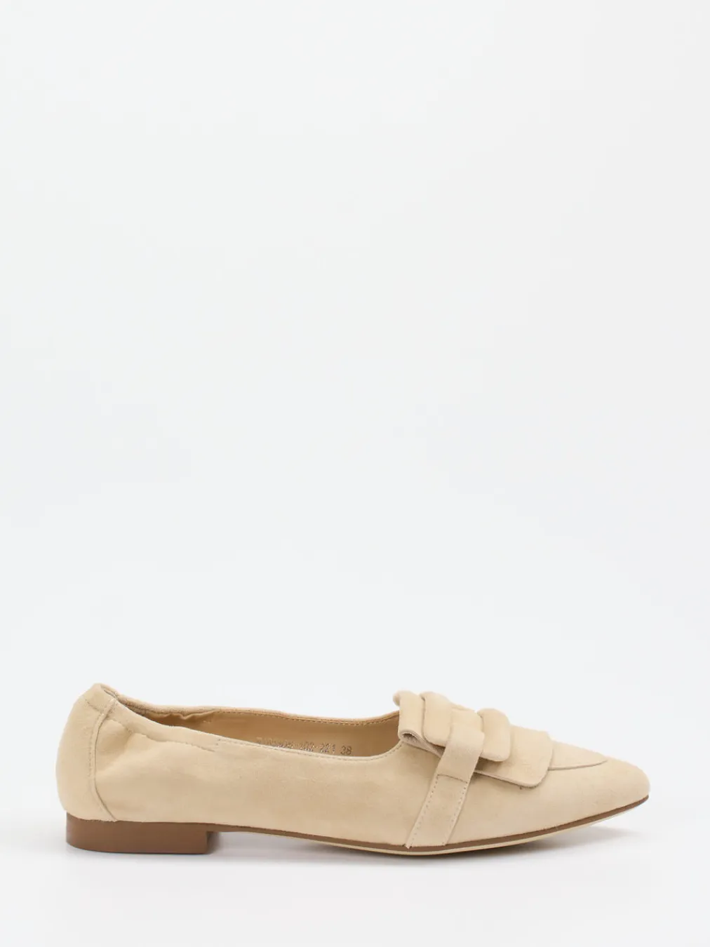 – Loafer aus Nubukleder in Beige-Ralph Harrison New