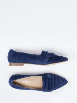 – Loafer aus Nubukleder in Marine-Ralph Harrison Discount