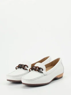 – Loafer aus Kalbleder Offwhite-Ralph Harrison Clearance