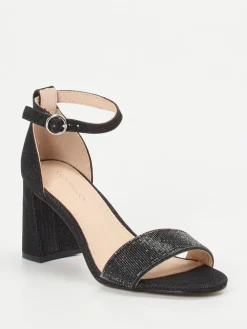 – Sandale aus Metallicleder-Ralph Harrison Sale