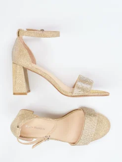 – Sandaletten aus Metallicleder farben-Ralph Harrison Clearance