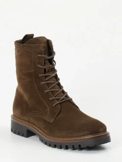 – Schnürboots aus Veloursleder-Ralph Harrison Outlet