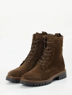– Schnürboots aus Veloursleder-Ralph Harrison Outlet