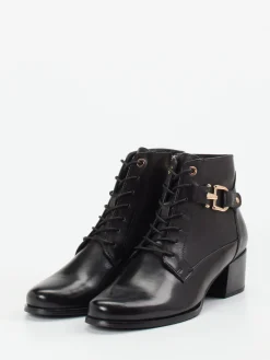 – Schnürstiefelette aus Lammleder-Ralph Harrison Clearance