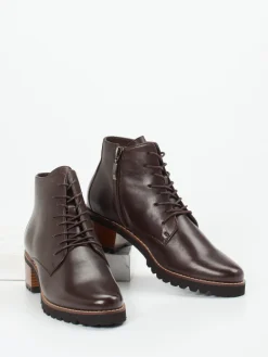 – Stiefelette aus Lammleder Dunkel-Ralph Harrison Sale
