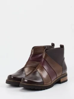 – Stiefeletten aus Lammleder Dunkel-Ralph Harrison New