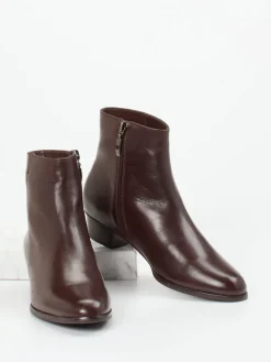 – Stiefeletten aus Lammleder Dunkel-Ralph Harrison New