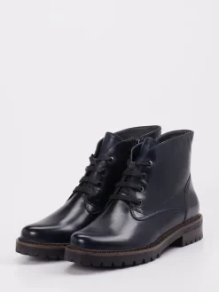 – Stiefeletten aus Lammleder Dunkel-Ralph Harrison Hot