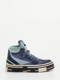 – High-Top Sneaker aus Kalbleder-Rebecca White