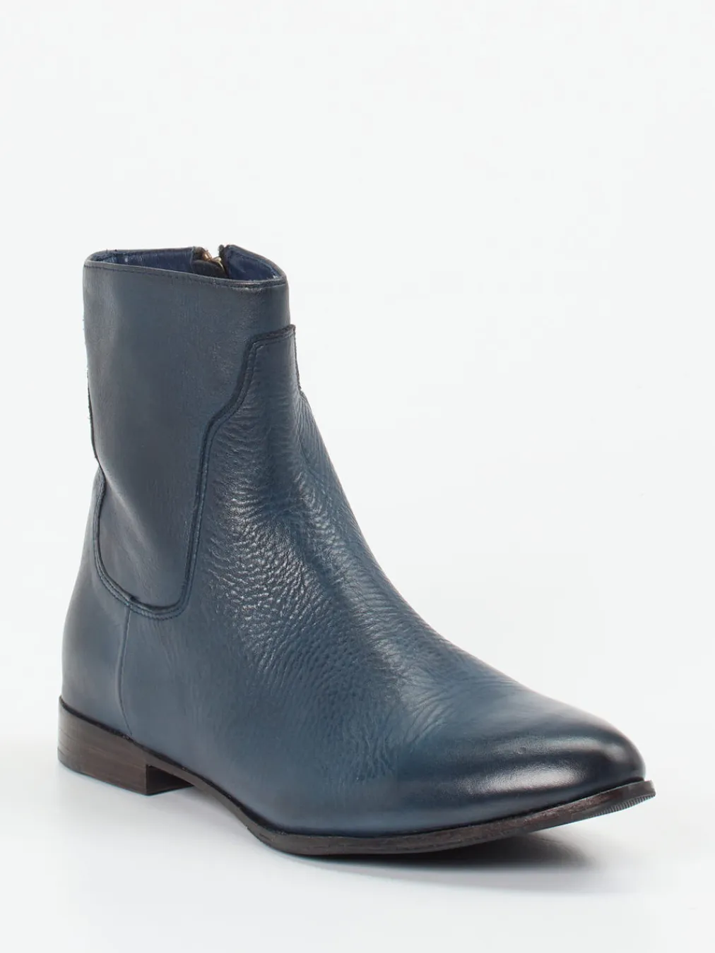– Stiefeletten aus Lammleder Dunkel-Rebecca White Sale
