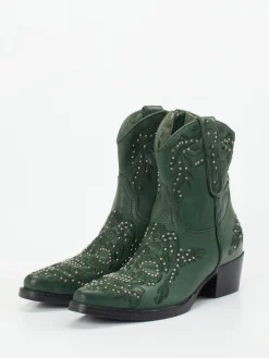 – Western-Stiefelette aus Lammleder-Rebecca White Clearance