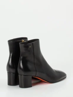 – Ankle Boots aus Lammleder in-Santoni