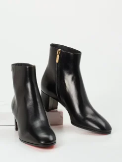 – Ankle Boots aus Lammleder in-Santoni