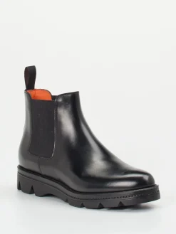– Chelsea Boots aus Hochglanzleder-Santoni Online