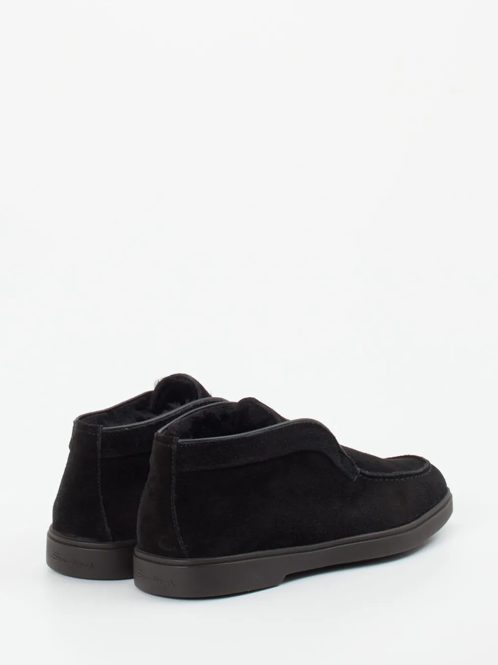 – Desert Boots aus Veloursleder-Santoni