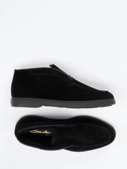 – Desert Boots aus Veloursleder-Santoni