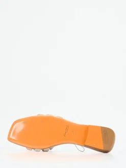 – Pantolette aus Veloursleder in Naturtönen-Santoni Hot