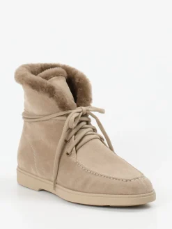 – Stiefelette aus Veloursleder-Santoni Online