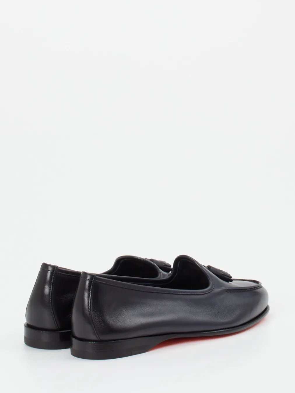 – Tassel Loafer aus Kalbleder Tiefschwarz-Santoni Clearance
