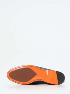 – Tassel Loafer aus Kalbleder Tiefschwarz-Santoni Clearance