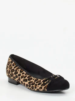 – Ballerinas aus Fellimitat mit Veloursleder-Semler Sale