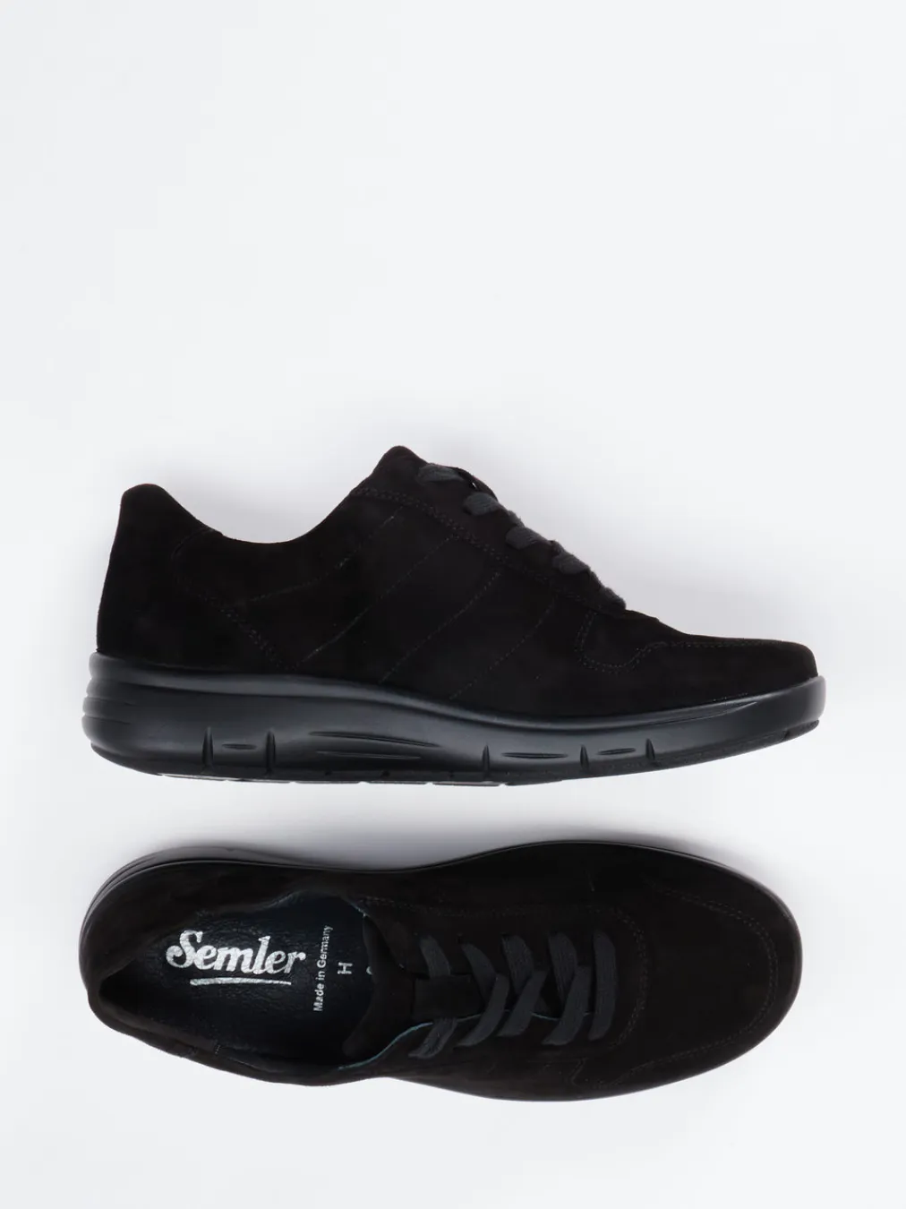 – Bequem-Sneaker aus Veloursleder-Semler New