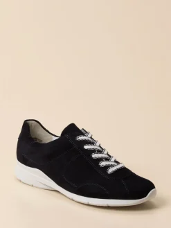 – Bequem-Sneaker aus Veloursleder Dunkel-Semler Clearance