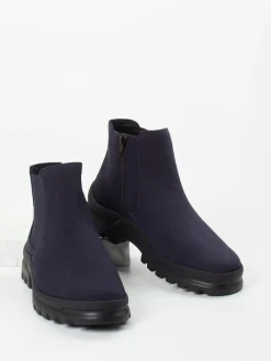 – Chelsea Boots aus Nubukleder Dunkel-Semler Sale