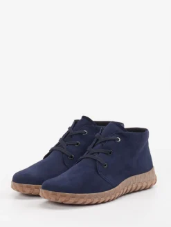 – Desert Boots aus Veloursleder dunkel-Semler Sale
