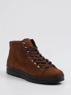 – High-Top-Sneaker aus Veloursleder-Semler New