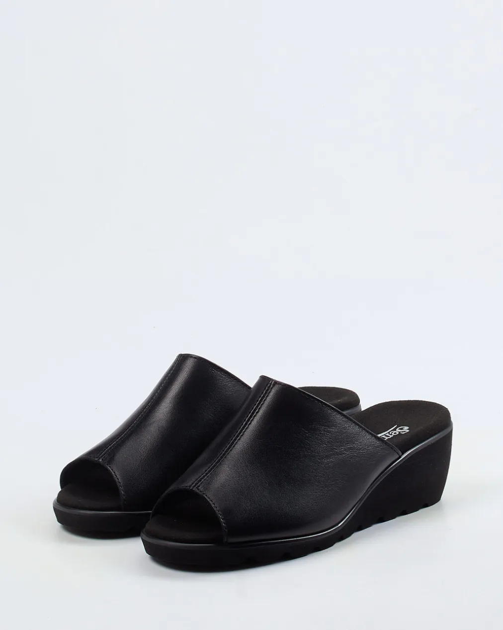 – Keilabsatz-Pantolette aus Kalbleder-Semler