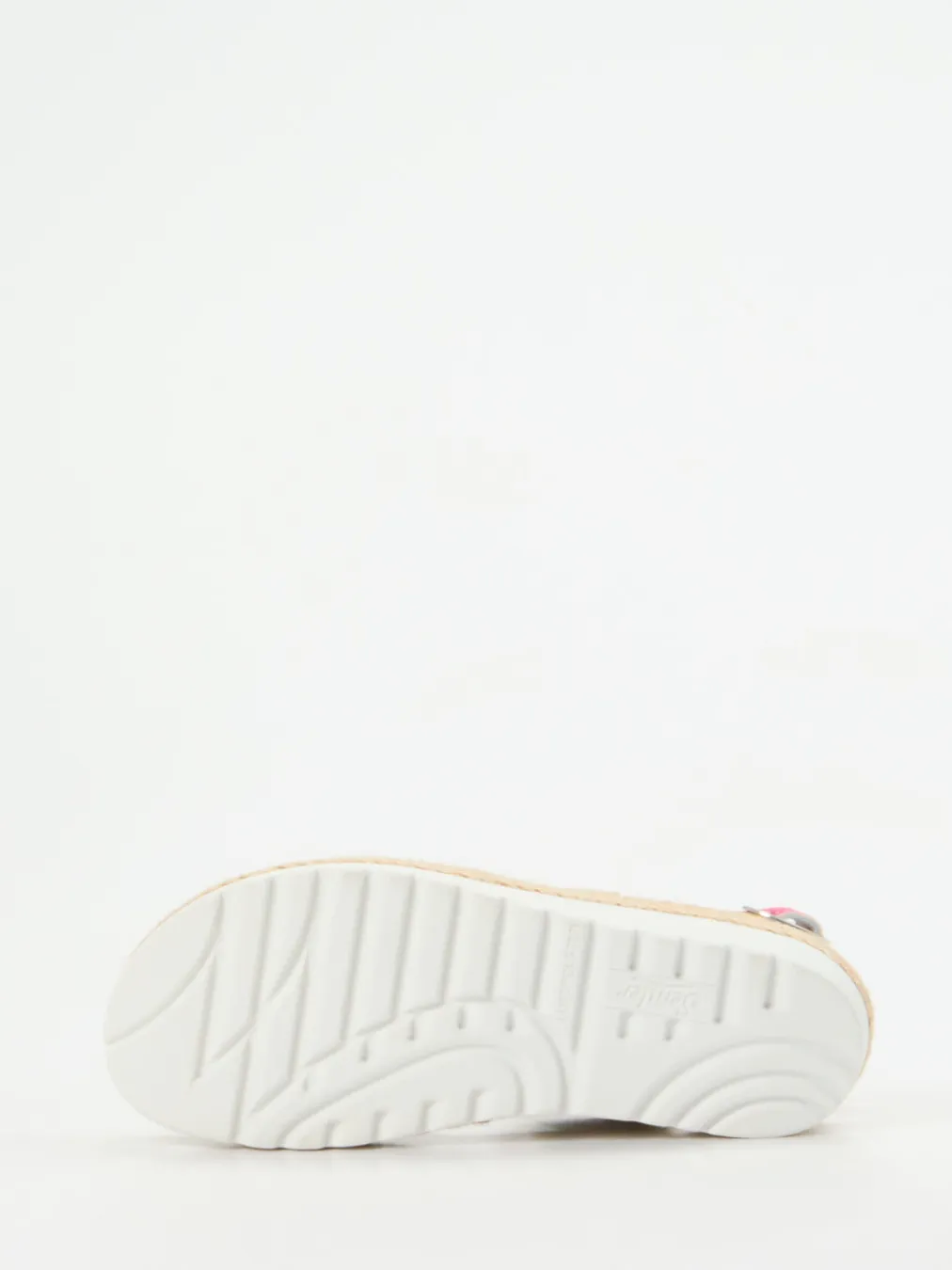 – Keilsandale aus geprägtem Leder floral-Semler Best