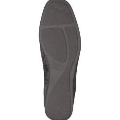 – Komfort-Loafer aus Metallicleder silbergrau-Semler Sale