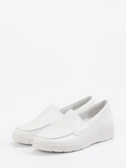 – Komfort-Loafer aus Kalbleder Offwhite-Semler Best