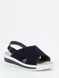 – Komfort-Sandale aus Veloursleder-Semler