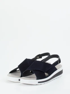 – Komfort-Sandale aus Veloursleder-Semler