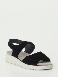 – Komfortsandalen aus Veloursleder-Semler Online