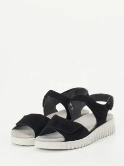 – Komfortsandalen aus Veloursleder-Semler Online