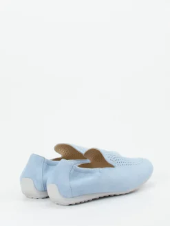 – Komfort-Slipper aus Veloursleder hell-Semler Best