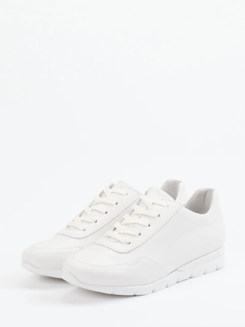 – Komfort-Sneaker aus Kalbleder Offwhite-Semler Online