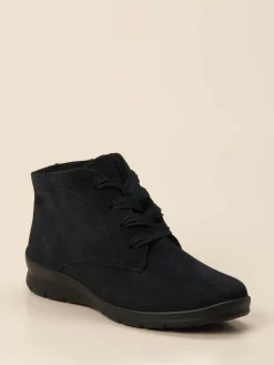 – Komfort-Stiefeletten aus Veloursleder-Semler Best