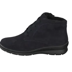 – Komfort-Stiefeletten aus Veloursleder-Semler Best