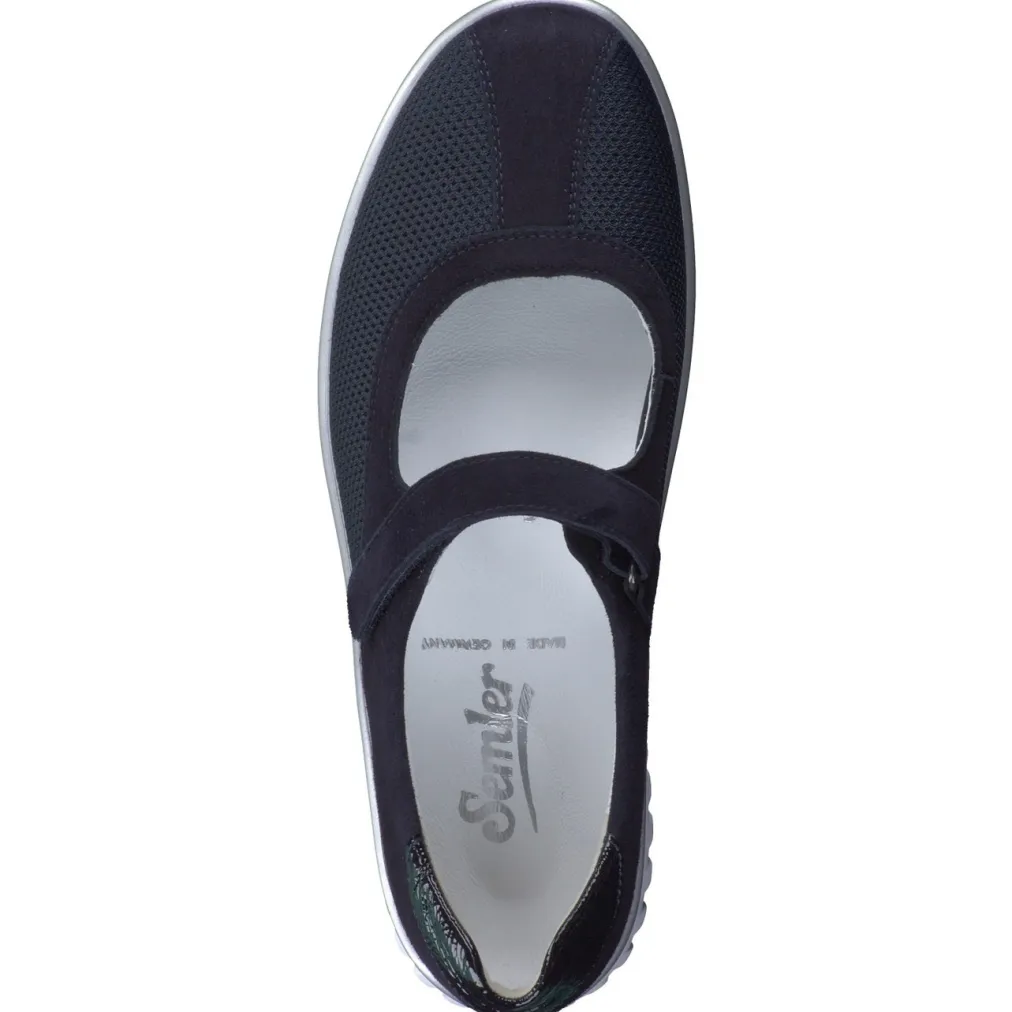 – Mary Jane aus Veloursleder in-Semler Online