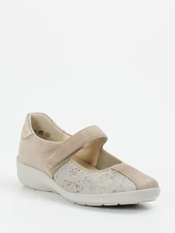 – Mary Janes aus Veloursleder in grau-Semler Hot