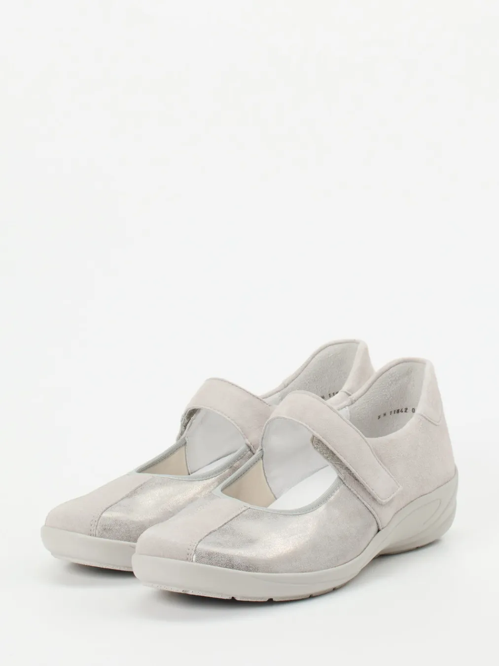 – Mary-Jane-Halbschuh aus Veloursleder-Semler Online